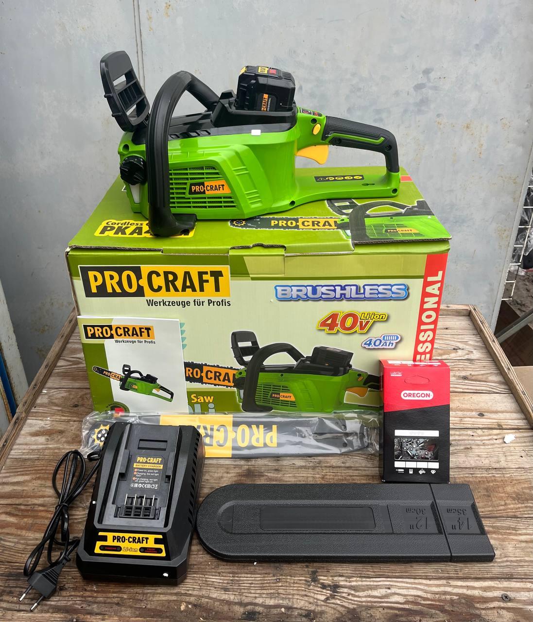 Аккумуляторная пила Pro-craft 40V, цена 10570 грн — Prom.ua (ID#1701917836)