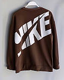 Чоловіча кофта Nike M1223 коричнева, фото 4