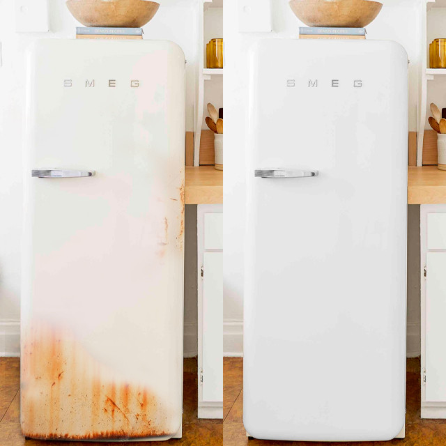 Плівка для приховування дефектів поверхні холодильника, що важко виводяться (ржавілини, плям, малюнків) 200 х 63 см