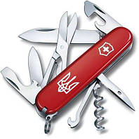 Швейцарский нож Victorinox Climber Ukraine Трезубец белый (1.3703_T0010u)