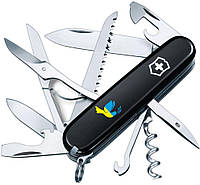 Швейцарский нож Victorinox Huntsman Ukraine Голубь мира сине-желтый (1.3713.3_T1036u)