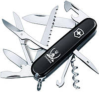 Швейцарский нож Victorinox Huntsman Ukraine Козак с саблями белый (1.3713.3_T1110u)