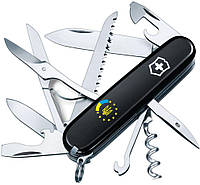 Швейцарский нож Victorinox Huntsman Ukraine Украина ЕС (1.3713.3_T1130u)