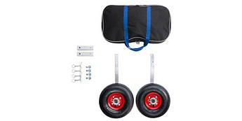 Транцеві колеса Bark для моторних надувних човнів, складні, легкі, міцні, для зручного транспортування і спуску на воду