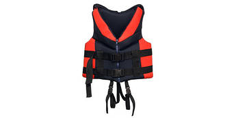 Жилет страхувальний червоно-чорний неорен Bark ( 30-50 кг, 50-70 кг, 70-90 кг, 90-110 кг, 110-130 кг).