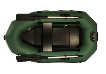 Одномісний надувний гребний човен Bark B-210N книжка
