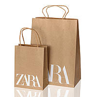 Пакет Zara крафтовый средний 25*34*15см