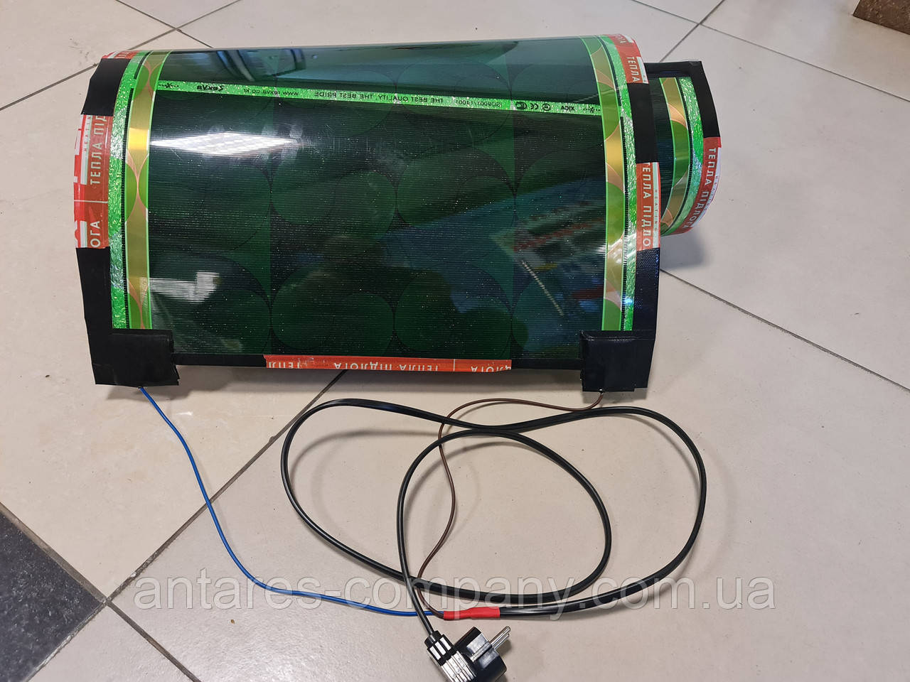 Плівка Rexva Green 0,50x1,25 (саморегульована) Готовий комплект для обігріву