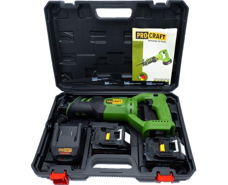 Акумуляторна шабельна пила Procraft PSS20