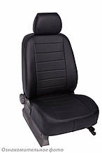 Чохли салону Ford Focus II 2005-2011 / Kuga 2008-2013 Ghia / Titanium Екошкіра / 3 підг. задніх / Чорні