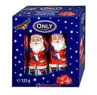 Шоколадные Санта-Клаусы Only Santa Clauses (10штх12,5г) 125 г Австрия