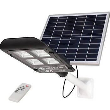 Світильник вуличний консольний на сонячній батареї 50 Вт LED "LAGUNA-50" 50W IP65