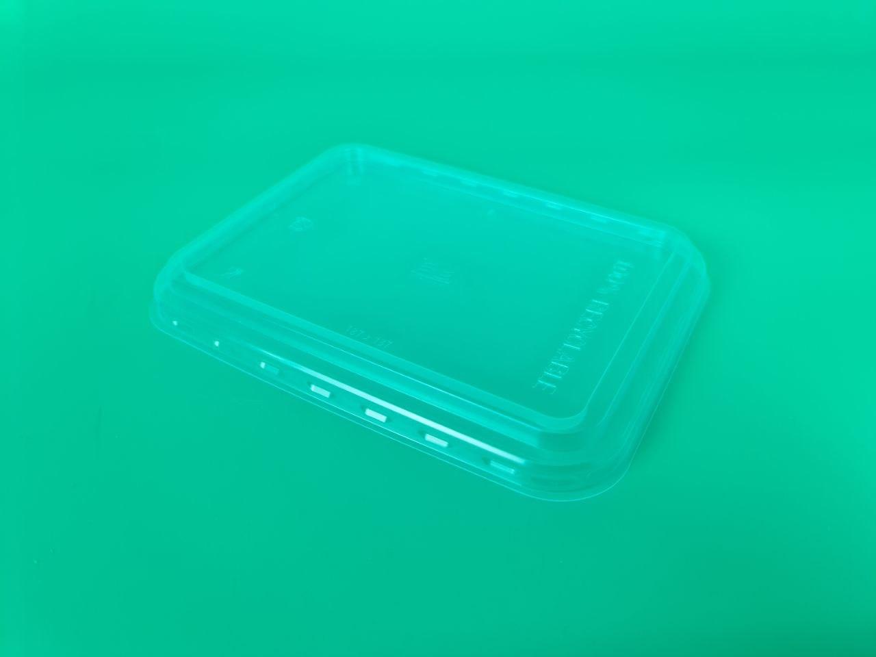 Кришка для контейнера прозора 187/137 PP PL (50 шт.), фото 1