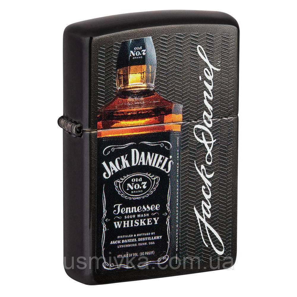 Zippo Jack Daniel's® 49321 запальничка zippo Джек Деніелс, фото 1