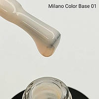 Цветная база Milano 15 мл. Color Cover Base 15ml №1