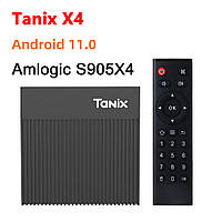 SmartTV TANIX X4 4/64 S905x4 СмартТВ Приставка box Android 11