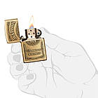 Zippo Jack Daniel's® 250JD.428 запальничка zippo Джек Деніелс, фото 4