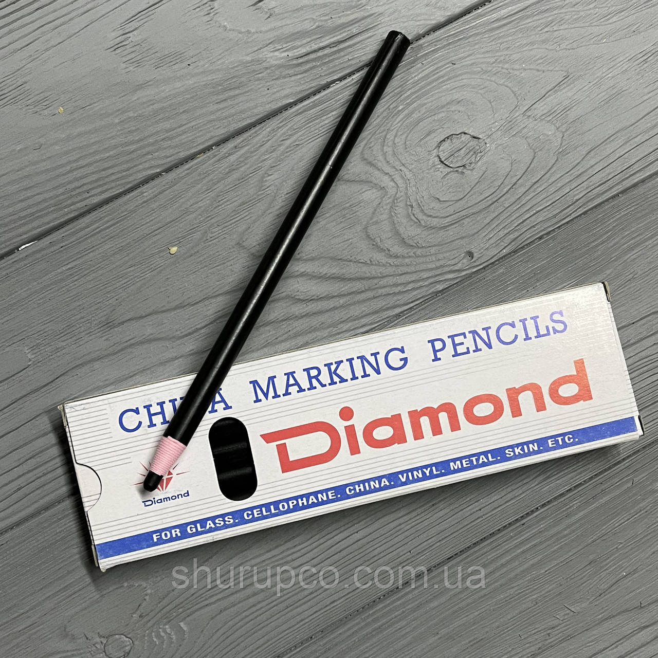 Олівець для розмітки на тканині "Diamond" Чорний