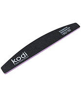Kodi Professional №36 Пилка для ногтей "Полумесяц" 150/150 (цвет: черный, размер:178/28/4)