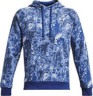 Чоловіча толстовка Under Armour Rival Fleece Cloud Dye, синій, розмір XL