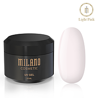 Гель Для Наращивания Milano Light Pink(Светло розовый) 50 Мл