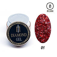 Diamond гель 8g Milano 001