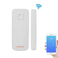 Беспроводной умный wifi датчик открытия двери или окон Konlen KL-WD001 Iphone Android App