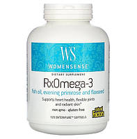 Омега-3 для женщин RxOmega-3 WomenSense Natural Factors 120 мягких таблеток