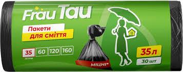 Пакети для сміття HDPE 35л/30шт Арт.38066 Frau Tau