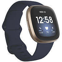 Fitbit Versa 3 Midnight/Soft Gold Aluminum (FB511GLNV)