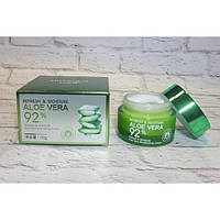 Увлажняющий крем Bioaqua Aloe Vera Moisturizing Cream 92 % Refresh and Moisture, 50 г