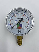 Манометр 4 bar (ацетилен) М12х1, 5