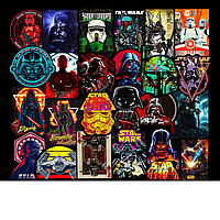 Набор виниловых наклеек стикеров (наклеек) Звездные войны\ Star Wars