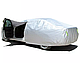 Алюмінієвий складаний автомобільний чохол універсальний, захист від сонця, граду, дощу водонепроникний автом, фото 4