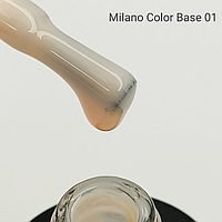 Цветная база Milano 8мл. Color Cover Base № 1