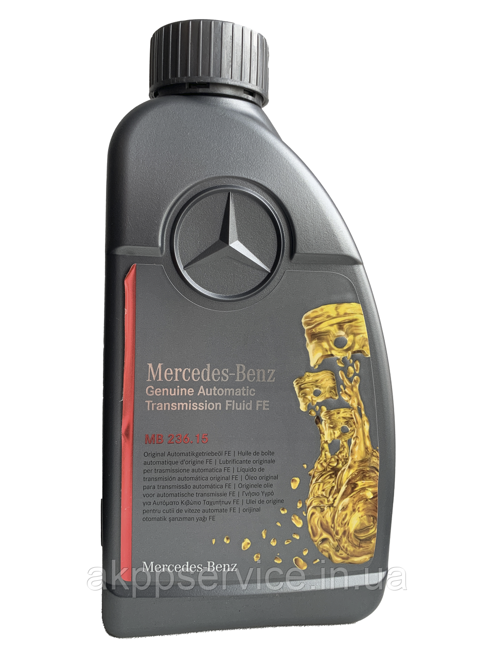 Олива трансмісійна 1л Mercedes - Benz ATF Genuine MB 236.15 A000989690511AULE Original