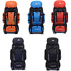 Туристичний рюкзак на 90 л S1907 (80x25x36 см) Чорний/Великий рюкзак для подорожей Унісекс, фото 2