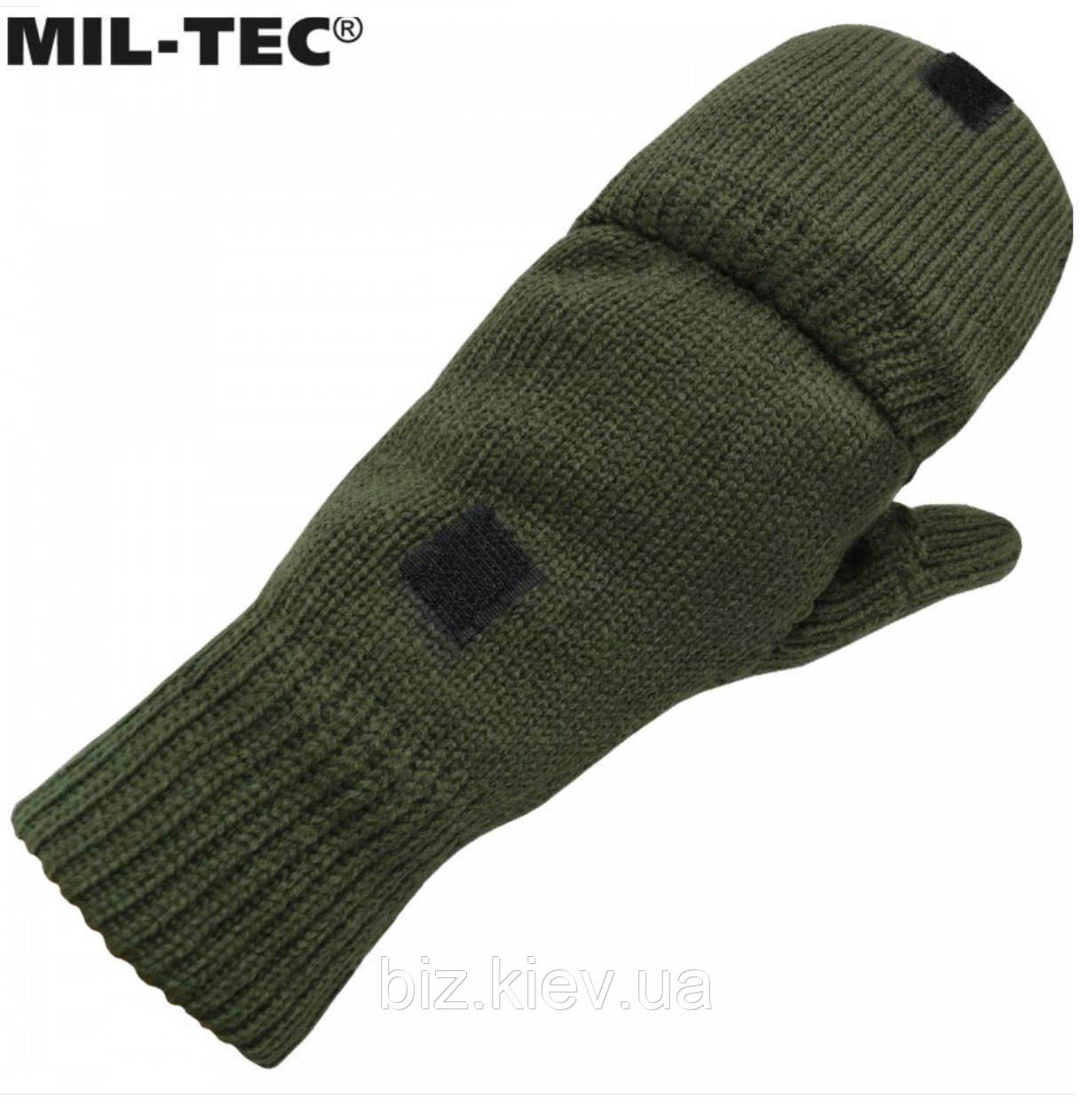 Рукавички рукавиці Mil-Tec зимові олива M THINSULATE
