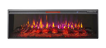 Електрокамін Вбудований ArtiFlame AF50 (зі звуком) Електричний Камін з 3D ефектом живого вогню