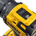 Дриль-шуруповерт акумуляторна безщіткова ударна DeWALT DCD709M2T: 65 Нм, 2 Акб 18 В 4А/г XR Li-lon + кейс, 2 швидкості, фото 9