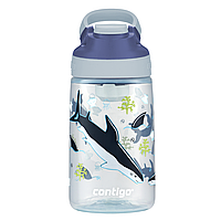Бутылка для воды детская Contigo Gizmo Sip 420 мл Macaroon Sharks (2136792)