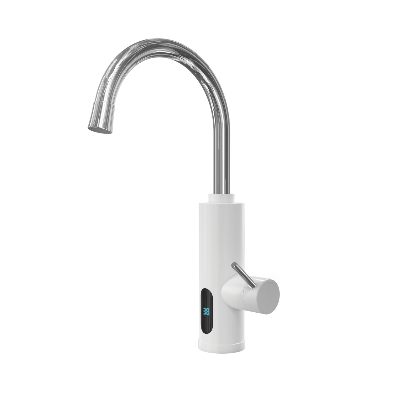 Проточний водонагрівач WEZER SDR-C06TP кухня з датчиком темп., фото 1
