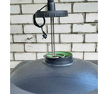 Емкость бак для душа пластиковый 200л на дачу с подогревом воды и терморегулятором (ТЭН)