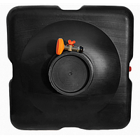 Бак плоский для літнього душу пластиковий 200 л Плоский дачний бак для води Бак для літнього душу