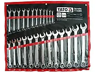 Набор комбинированных ключей 25 шт. YATO YT-0365