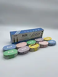 Кабель AUX YY-001 1 м (УВАГА 10 шт.)