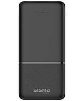 Внешний аккумулятор Power Bank Sigma X-power S10A1 2.4A 2USB Black