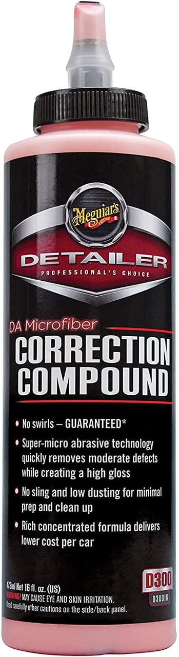 Коригуюча полірувальна паста - Meguiar's Detailer DA Microfiber Correction Compound 473 мл. (D30016)