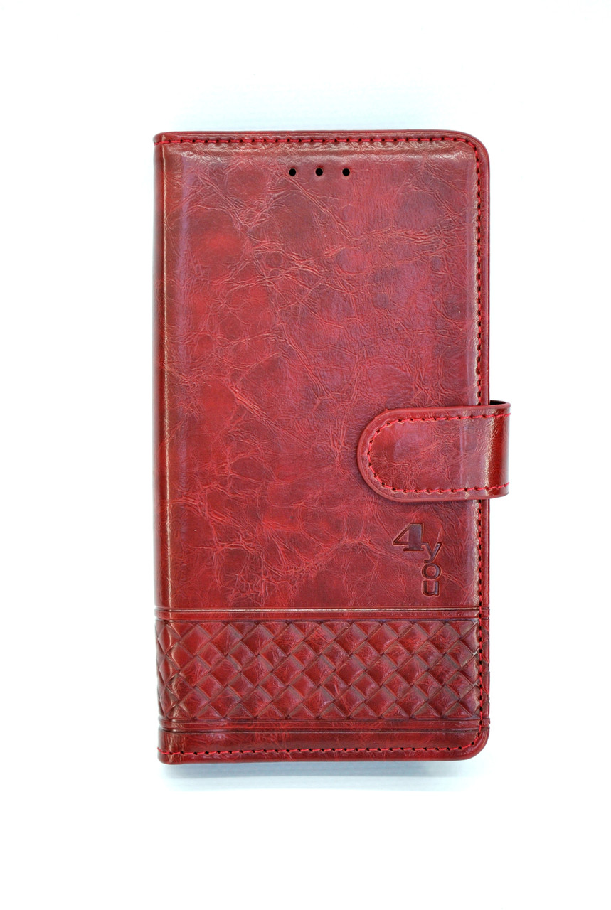 Чохол книжка для телефону Samsung A33(5G) Mia на магніті з функцією підставки і кишенею для карток Red 4you