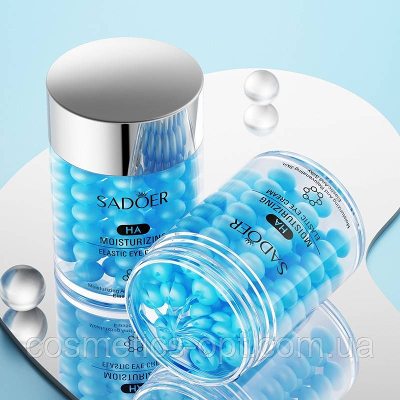 Вирівнюючий крем під очі з гіалуроновою кислотою Sadoer HA Moisturizing Elastic Eye Cream, 60 г